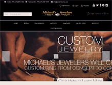 Tablet Screenshot of jewelrybymj.com